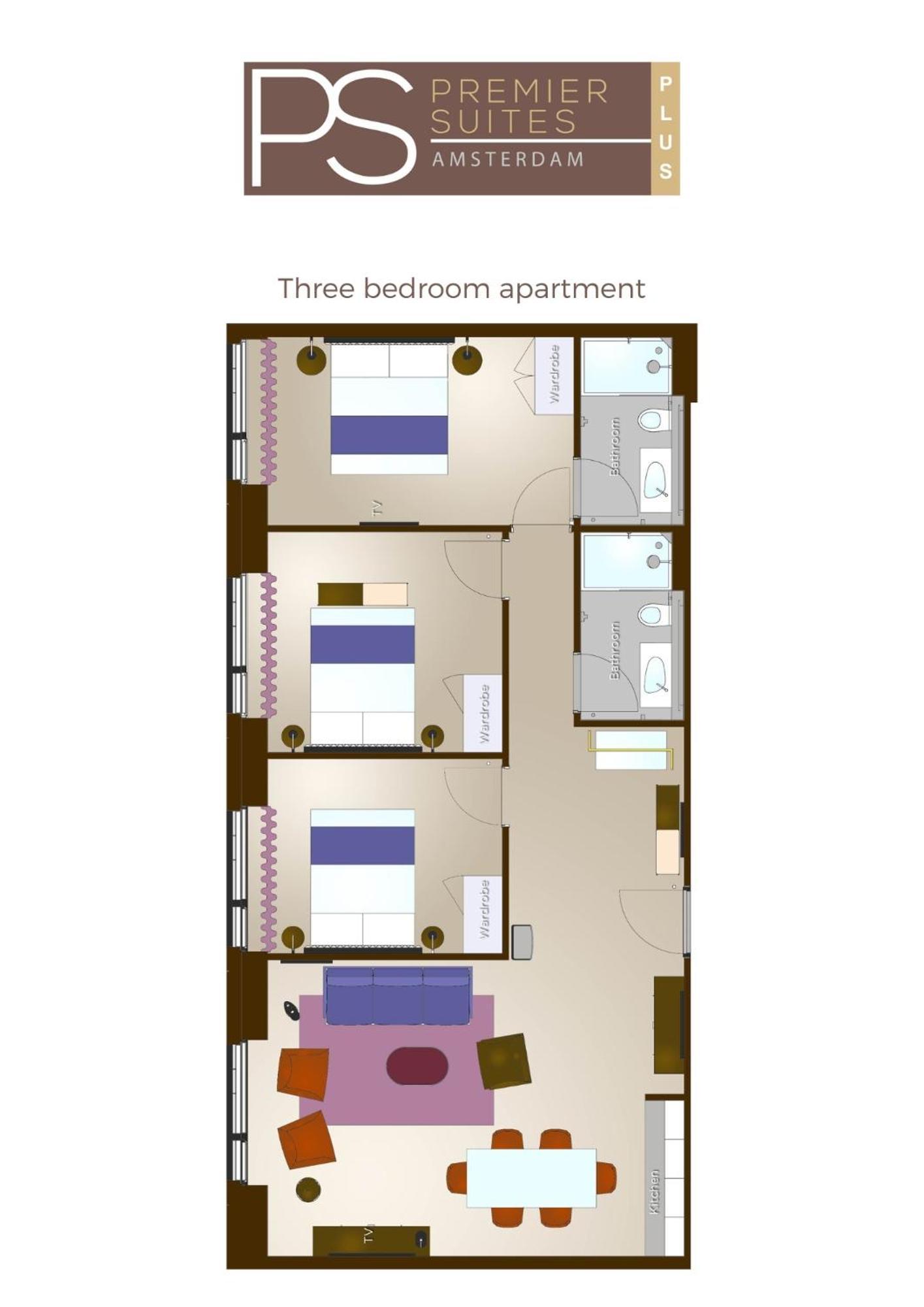 Premier Suites アムステルダム 部屋 写真