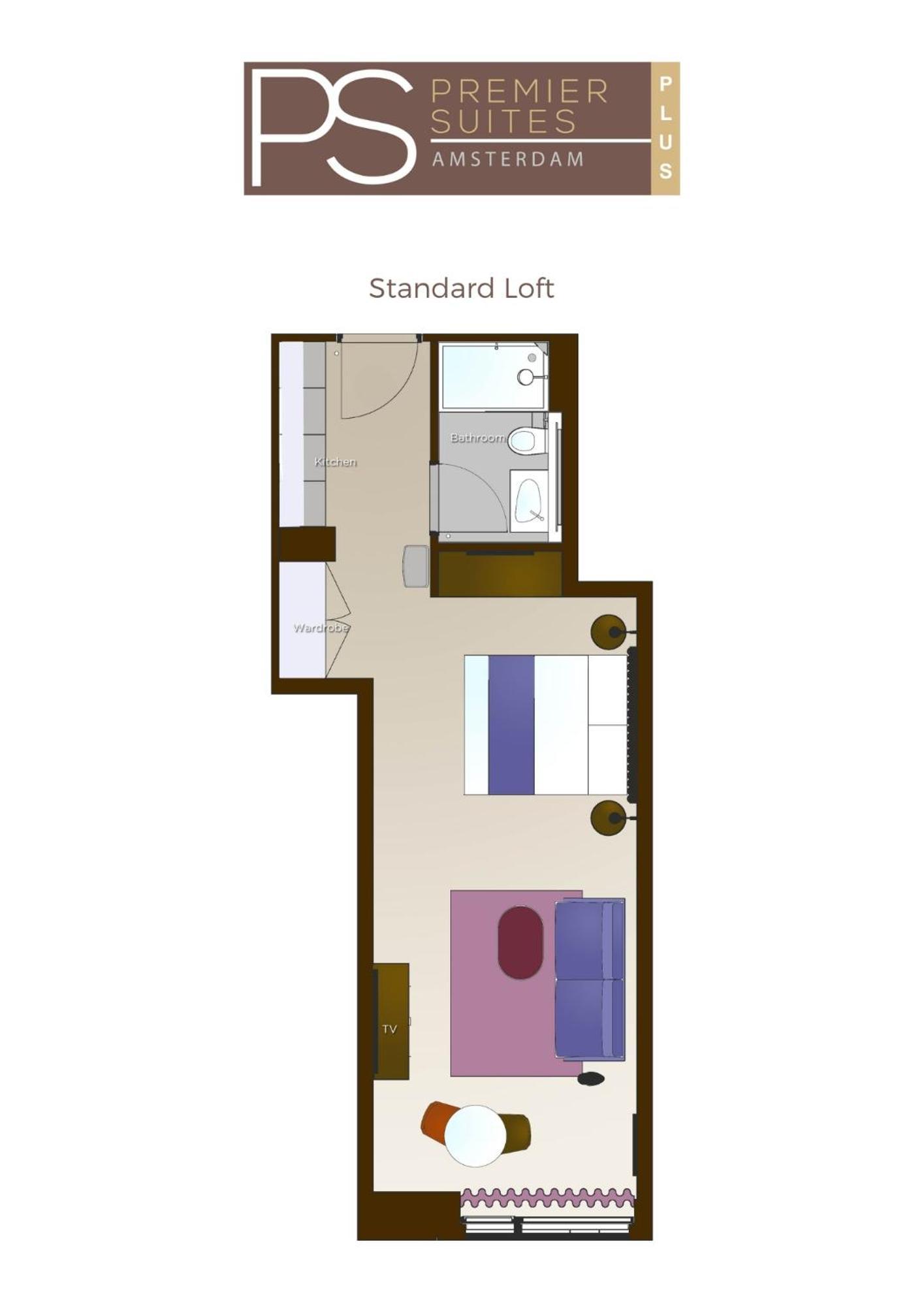 Premier Suites アムステルダム 部屋 写真