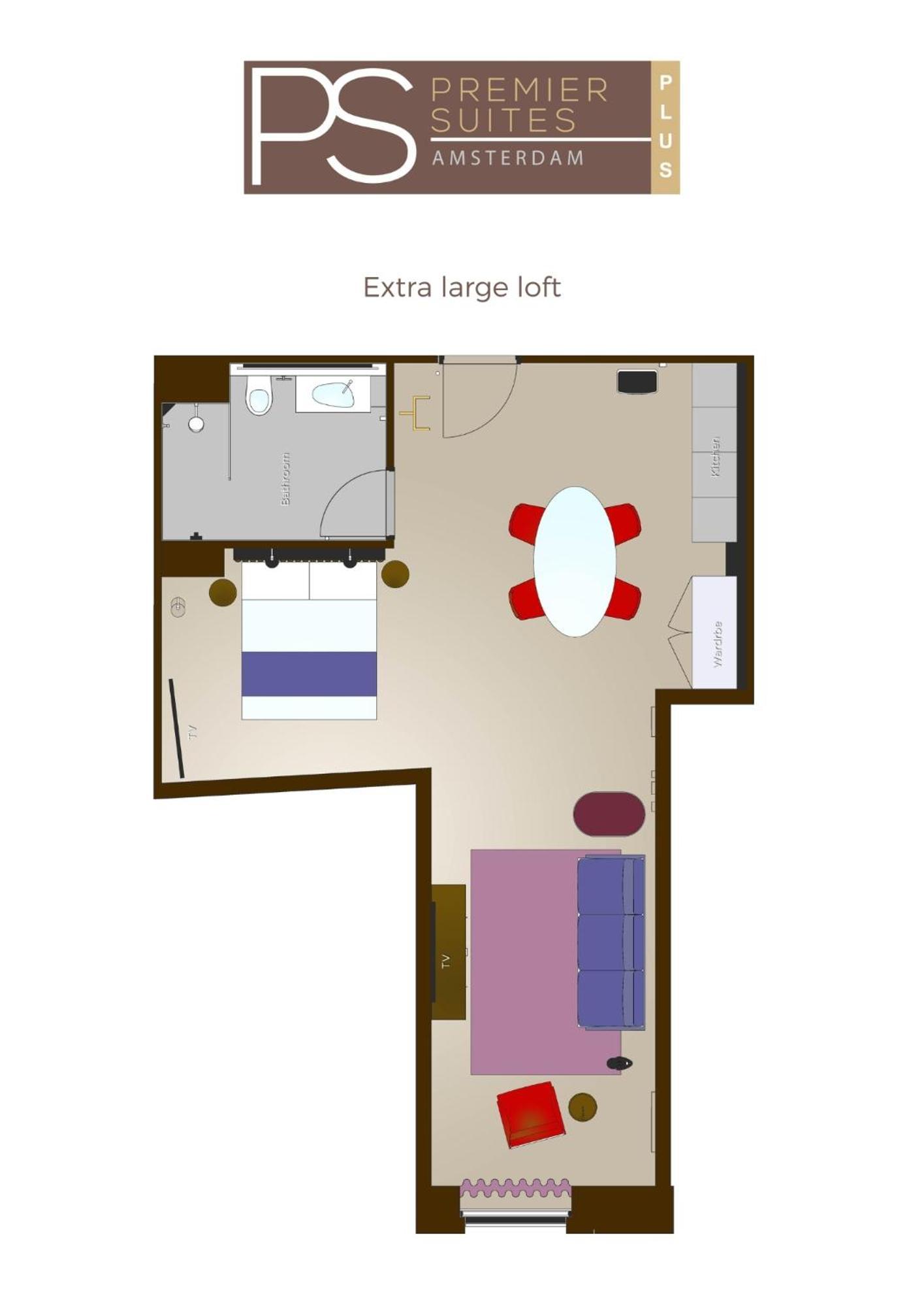 Premier Suites アムステルダム 部屋 写真