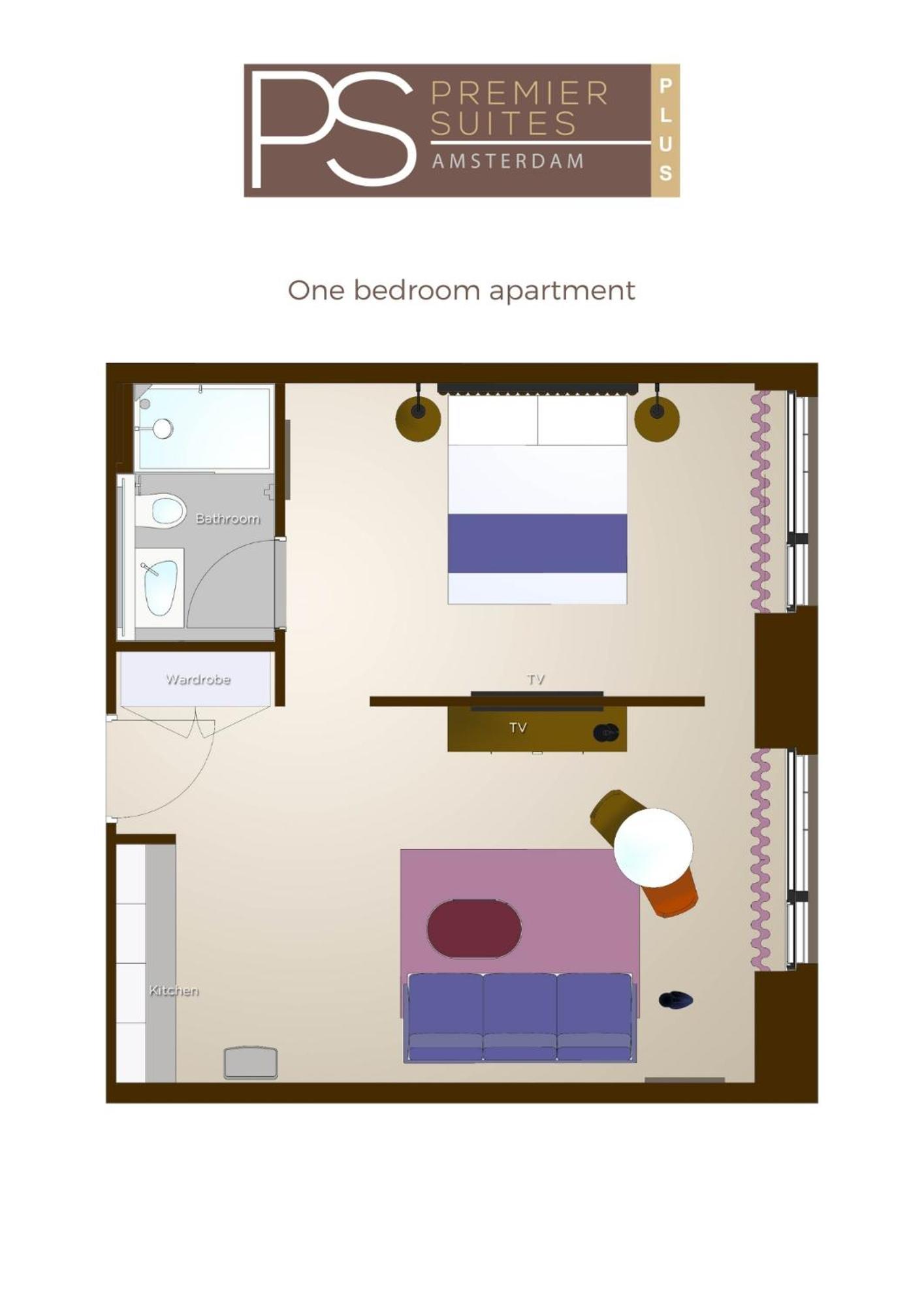 Premier Suites アムステルダム 部屋 写真